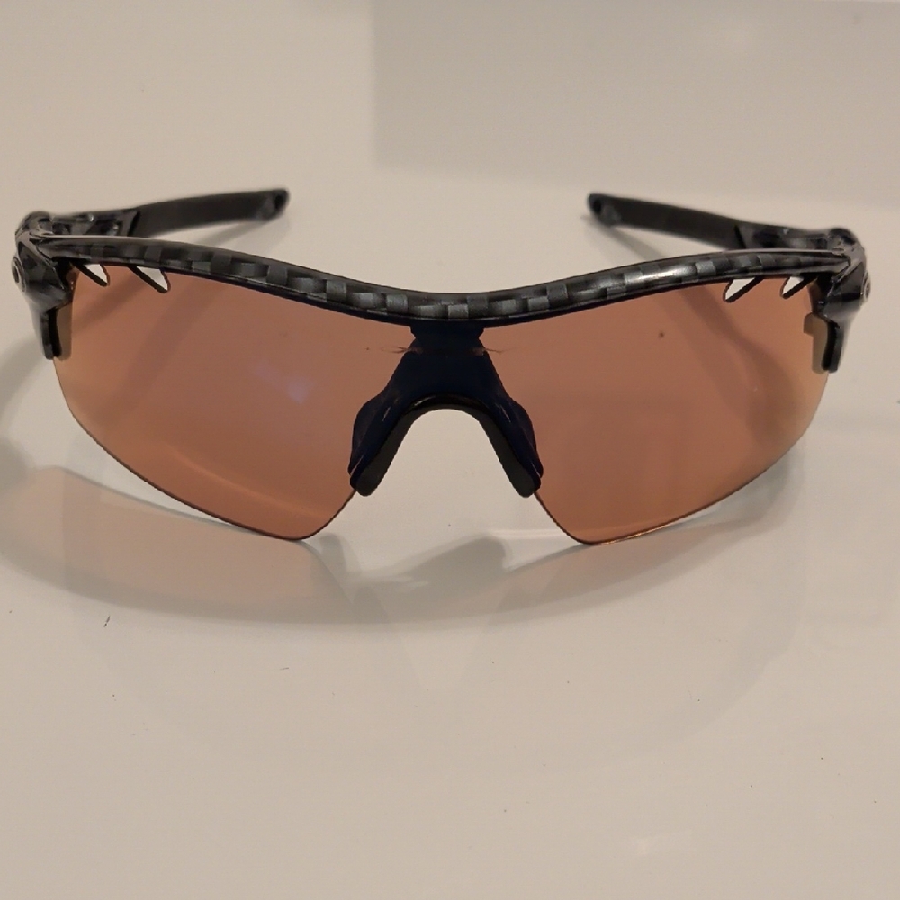 Oakley Radarlock Pitch OO9182-14 Carbon Fiber Sunglasses